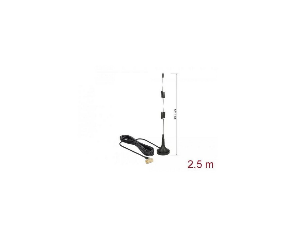 Delock 89614 - LTE Antenne SMA 90° 2,5 dBi starr omni mit... WLAN-Antenne von Delock