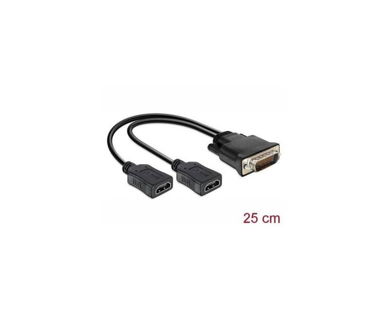 Delock Adapter DMS-59 Stecker > 2 x HDMI Buchse 20cm Computer-Kabel, DMS-59, HDMI von Delock