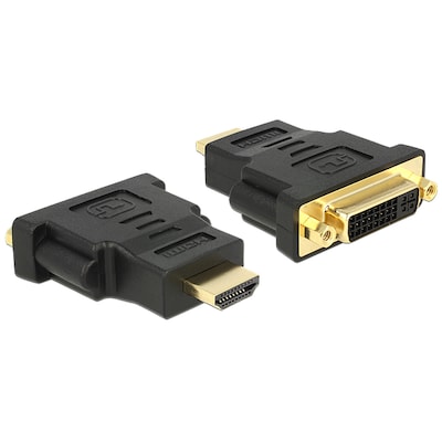 Delock Adapter HDMI-A Stecker DVI Buchse Delock Adapter HDMI-A Stecker DVI Buchse von Delock