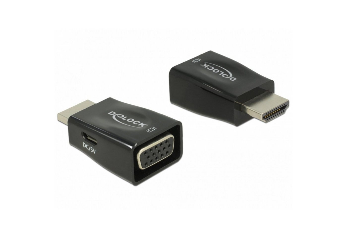 Delock DeLOCK Adapter HDMI-A Stecker > VGA Buchse Audio- & Video-Adapter Delock DeLOCK Adapter HDMI-A Stecker > VGA Buchse Audio- & Video-Adapter von Delock