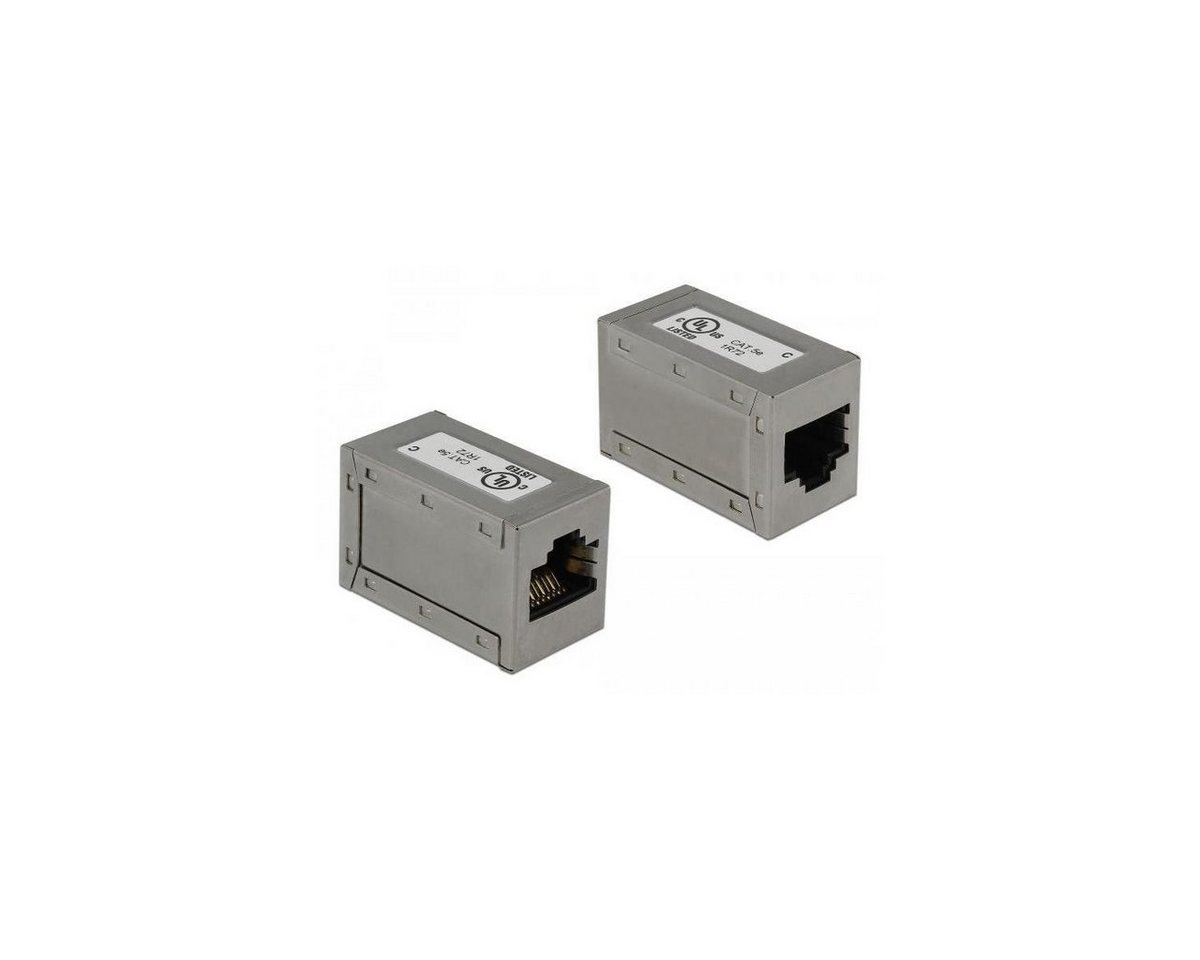 Delock Adapter RJ45 Buchse > RJ45 Buchse Cat.5e STP Computer-Kabel, RJ45, RJ45 von Delock