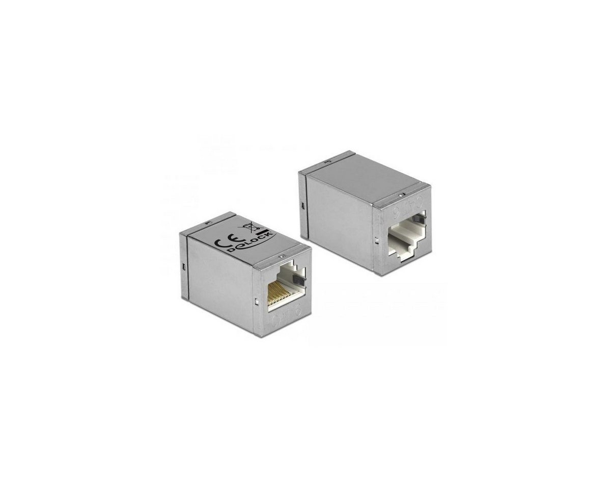 Delock Adapter RJ45 Buchse > RJ45 Buchse Cat.6 STP kompakt Computer-Kabel, RJ45, RJ45 von Delock