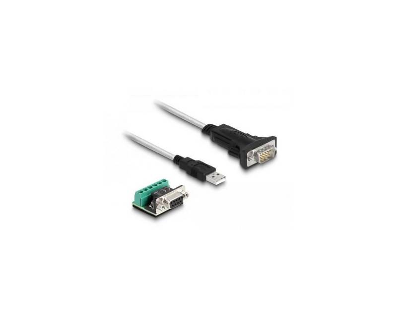Delock Adapter USB 2.0 Typ-A zu 1x seriell RS-422/485 St. m. 6... Computer-Kabel, USB, (180,00 cm) von Delock