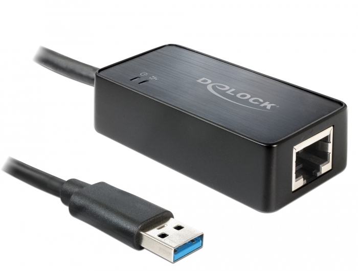 Delock Adapter USB 3.0 > Gigabit LAN 10/100/1000 Mbps von Delock