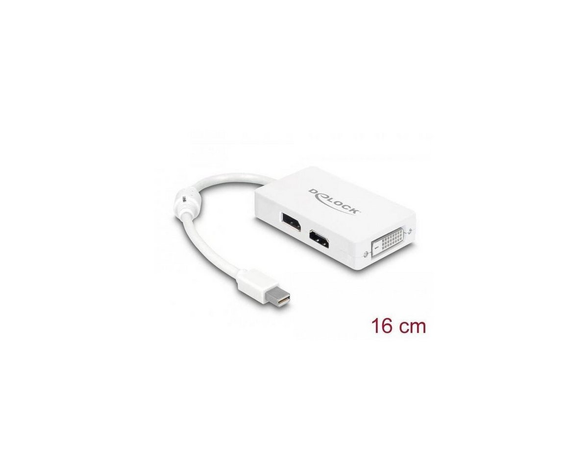 Delock Adapter mini DisplayPort 1.1 Stecker >... Computer-Kabel, Display Port Mini, HDMI (16,00 cm) von Delock