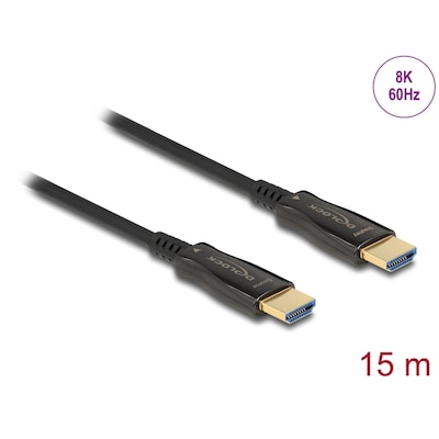 Delock Aktives Optisches Kabel HDMI 8K 60 Hz 15 m Delock Aktives Optisches Kabel HDMI 8K 60 Hz 15 m von Delock