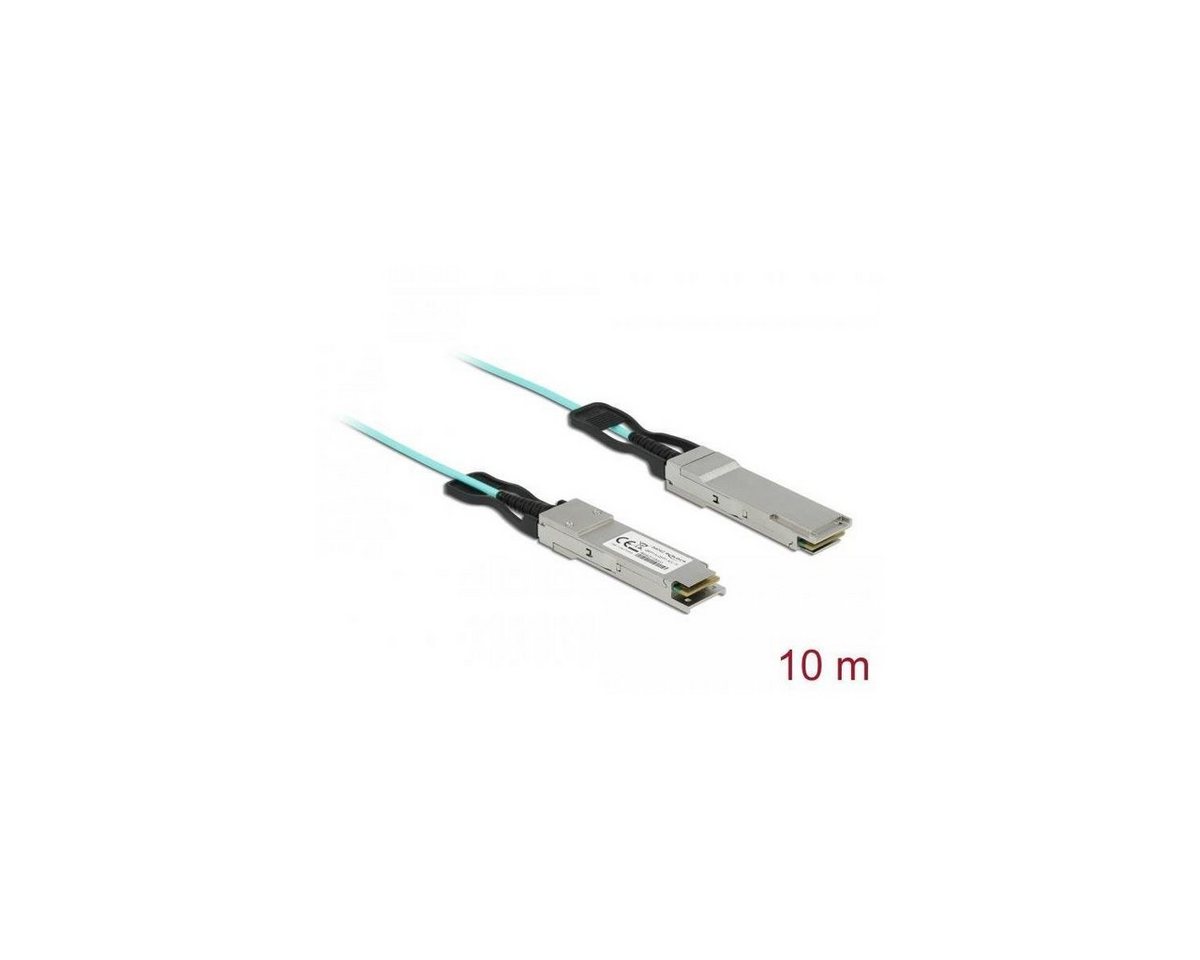 Delock Aktives Optisches Kabel QSFP+ 10 m Glasfaserkabel, QSFP+, (1000,00 cm) von Delock