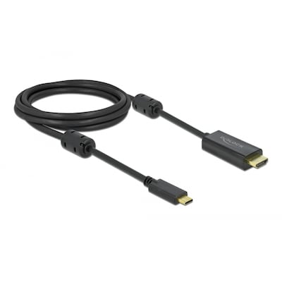 Delock Aktives USB Type-C™ zu HDMI Kabel (DP Alt Mode) 4K 60 Hz 2 m von Delock