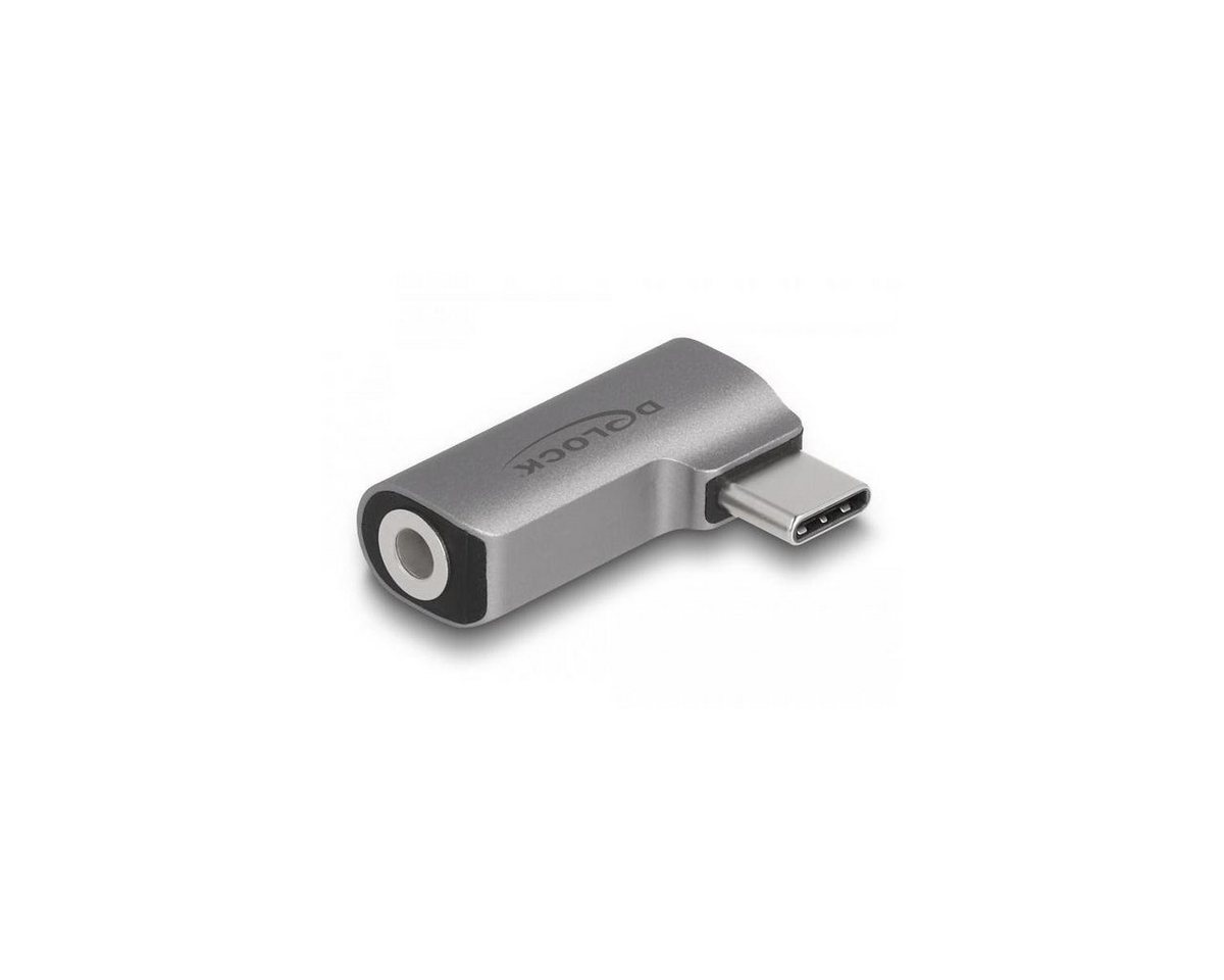 Delock Audio Adapter USB Type-C™ Stecker zu 3,5 mm 4 Pin Klinkenbuchse Computer-Kabel, USB C, USB von Delock