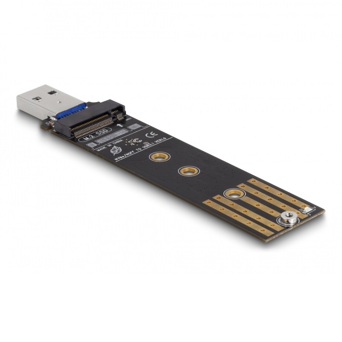 Delock Combo Konverter für M.2 NVMe PCIe oder SATA SSD mit USB 3.2 Gen 2 Delock Combo Konverter für M.2 NVMe PCIe oder SATA SSD mit USB 3.2 Gen 2 von Delock