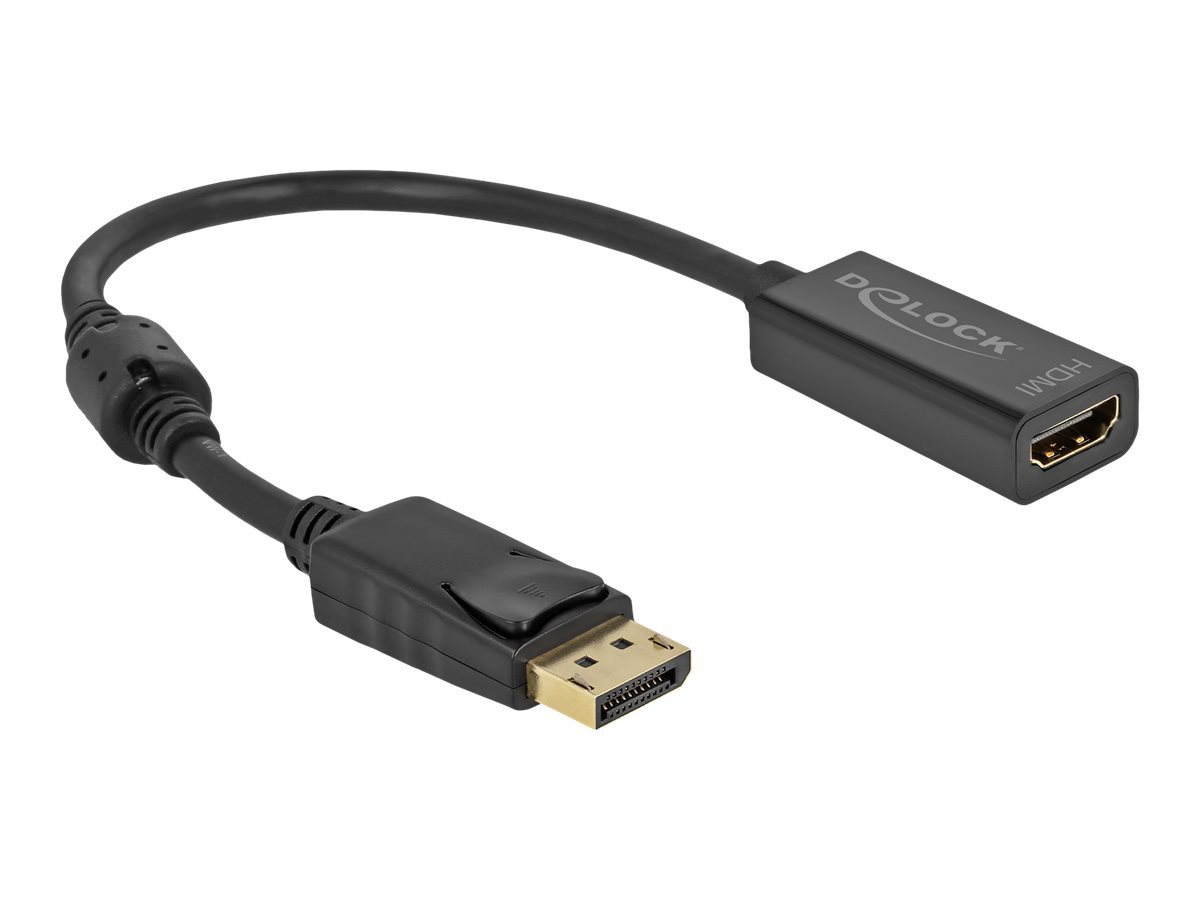 Delock DELOCK Adapter DisplayPort 1.2 Stecker zu HDMI Buchse 4K Passiv sch... Computer-Kabel von Delock