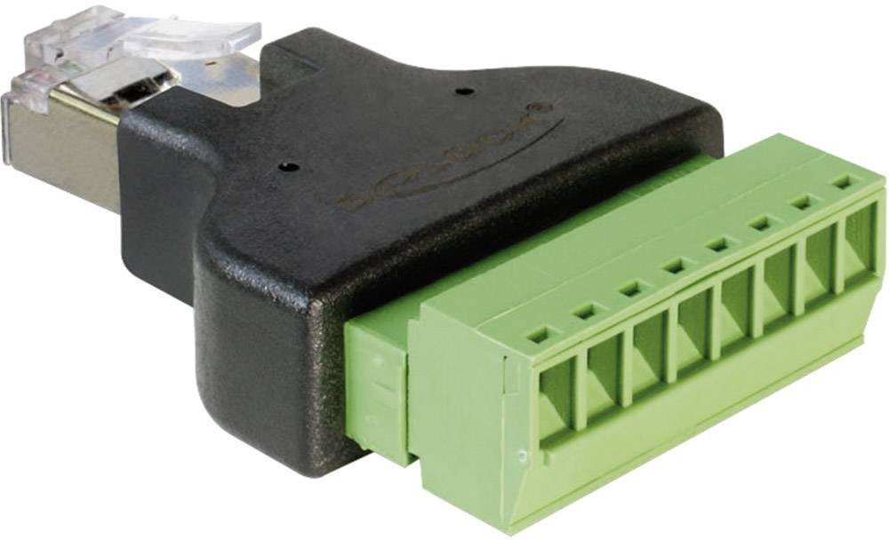 Delock DELOCK Adapter Terminalblock > RJ45 Stecker Computer-Kabel Delock DELOCK Adapter Terminalblock > RJ45 Stecker Computer-Kabel von Delock