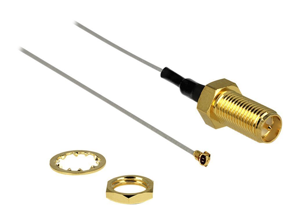 Delock DELOCK LTE Antenne Delock RP-SMA Einbaubuchse 0,20m Netzwerk-Adapter Delock DELOCK LTE Antenne Delock RP-SMA Einbaubuchse 0,20m Netzwerk-Adapter von Delock