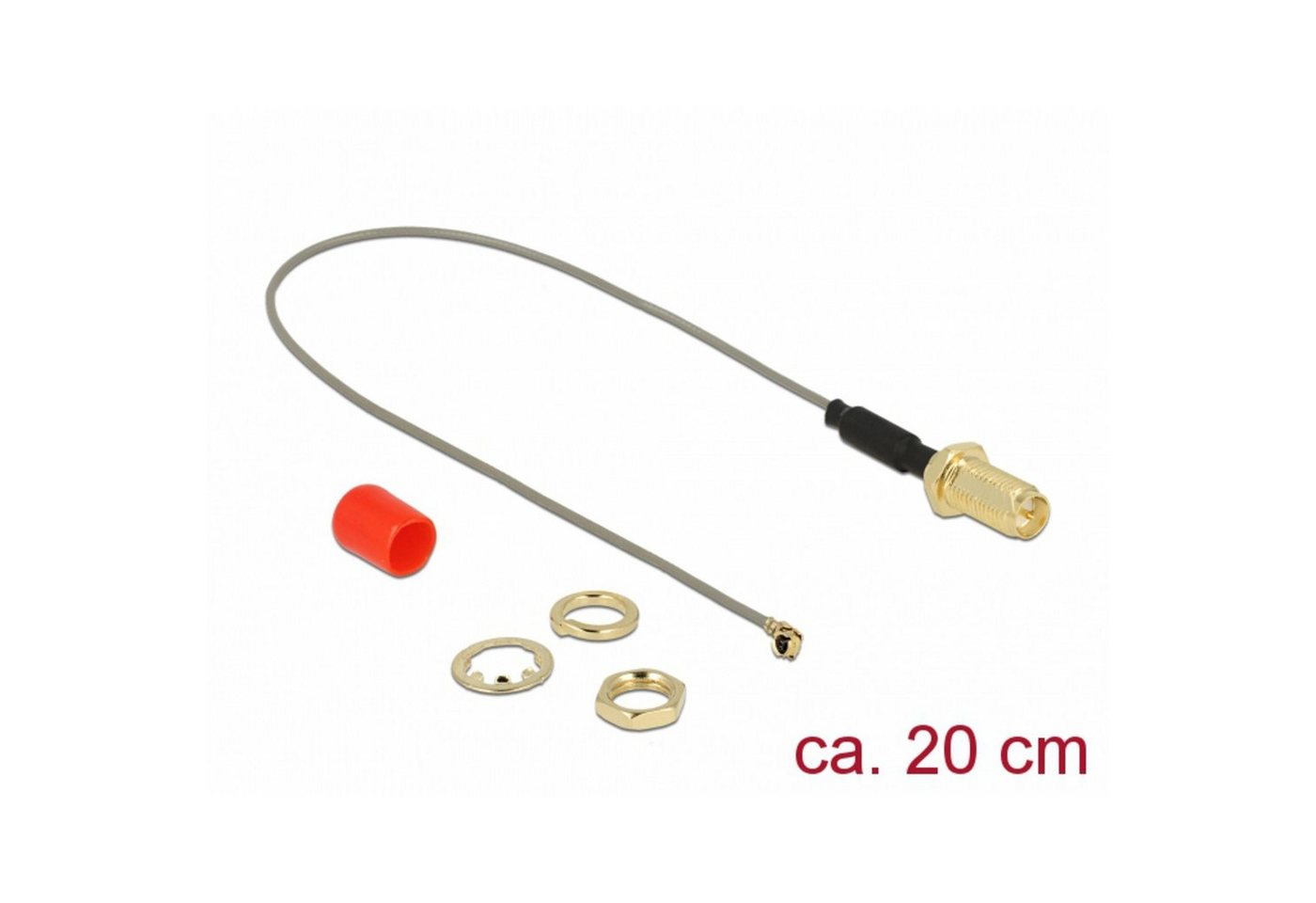 Delock DeLOCK Antennenkabel RP-SMA (Buchse zum Einbau) > SAT-Kabel von Delock
