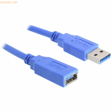 Delock DeLOCK Kabel USB 3.0 Verlängerung A/A 1m Stecker auf Buchse Delock DeLOCK Kabel USB 3.0 Verlängerung A/A 1m Stecker auf Buchse von Delock