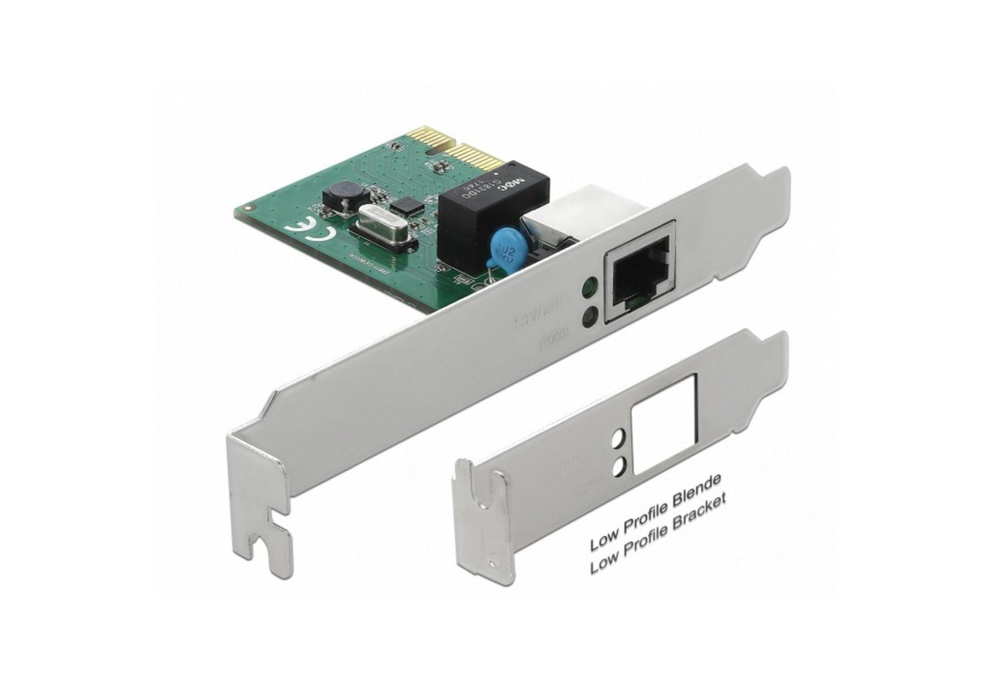 Delock DeLOCK PCIe x1 Karte auf 1 x Gigabit LAN, Netzwerk-Adapter Delock DeLOCK PCIe x1 Karte auf 1 x Gigabit LAN, Netzwerk-Adapter von Delock