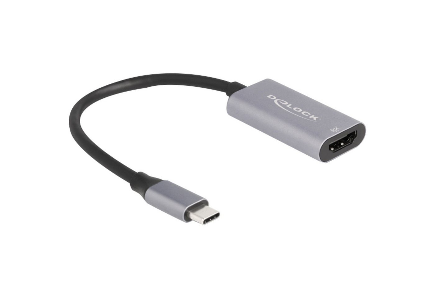 Delock DeLOCK USB Adapter, USB-C Stecker > HDMI Buchse 8K Computer-Kabel Delock DeLOCK USB Adapter, USB-C Stecker > HDMI Buchse 8K Computer-Kabel von Delock