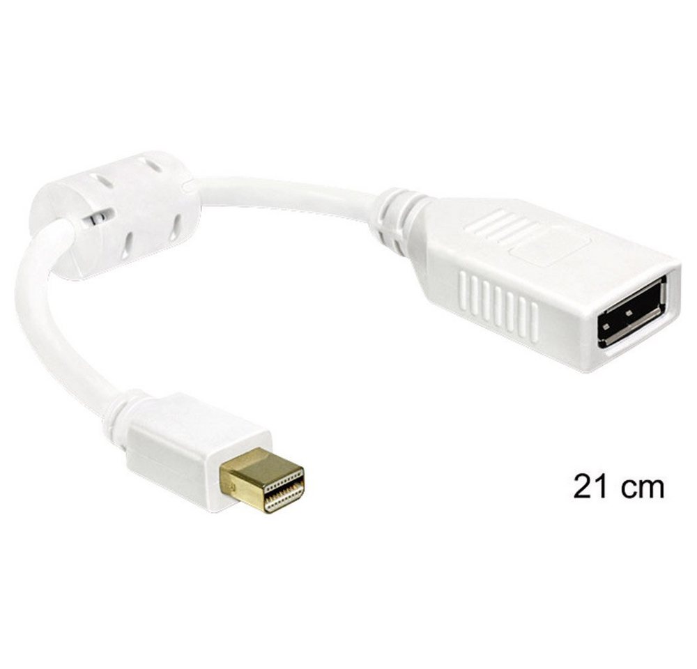 Delock Delock 0403315 DisplayPort Adapter [1x Mini-DisplayPort Stecker - 1x D TV-Adapter, 21.00 cm Delock Delock 0403315 DisplayPort Adapter [1x Mini-DisplayPort Stecker - 1x D TV-Adapter, 21.00 cm von Delock
