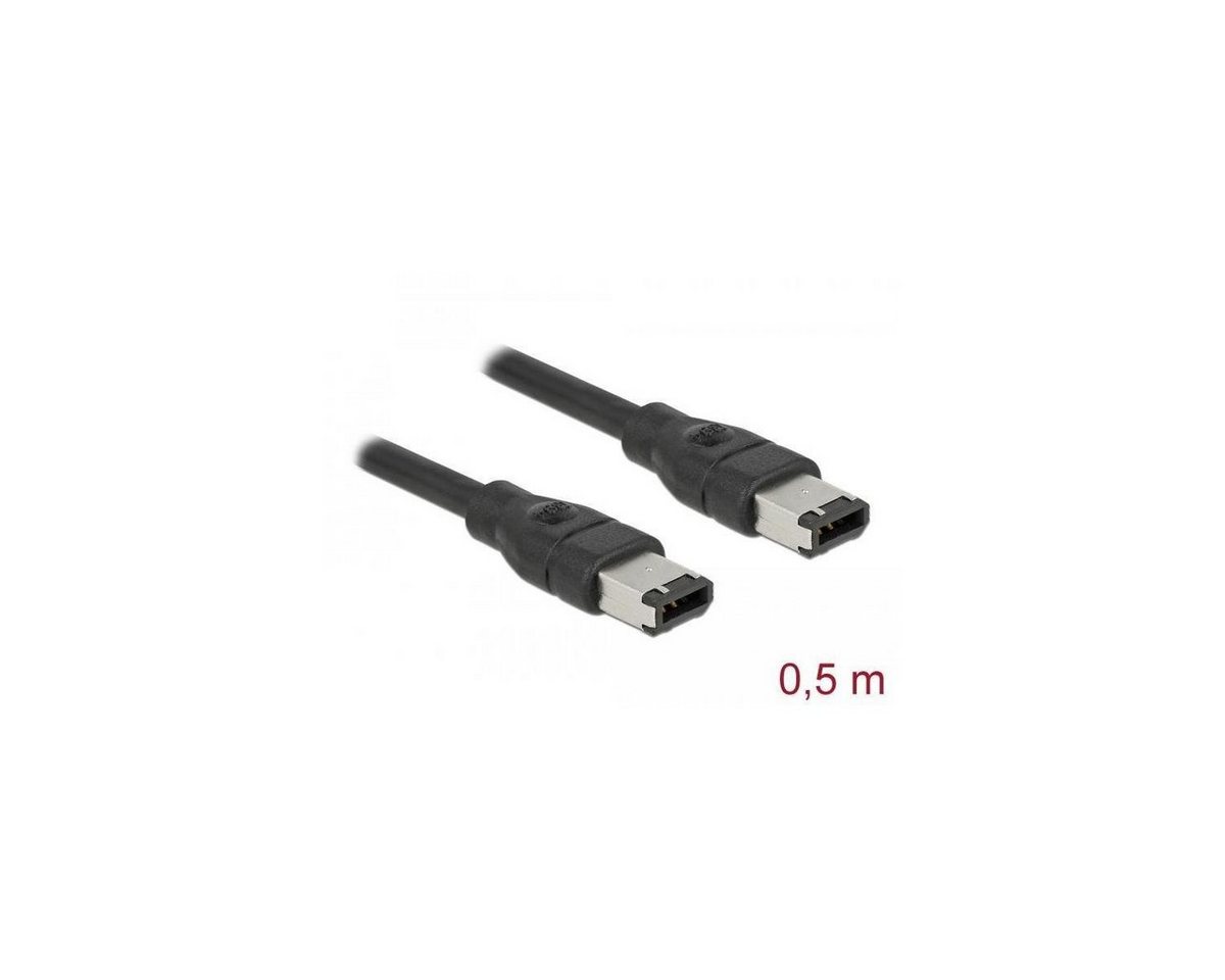 Delock Delock Kabel FireWire 6 Pin Stecker > 6 Pin Stecker 0,5 m Computer-Kabel, Firewire, Firewire von Delock