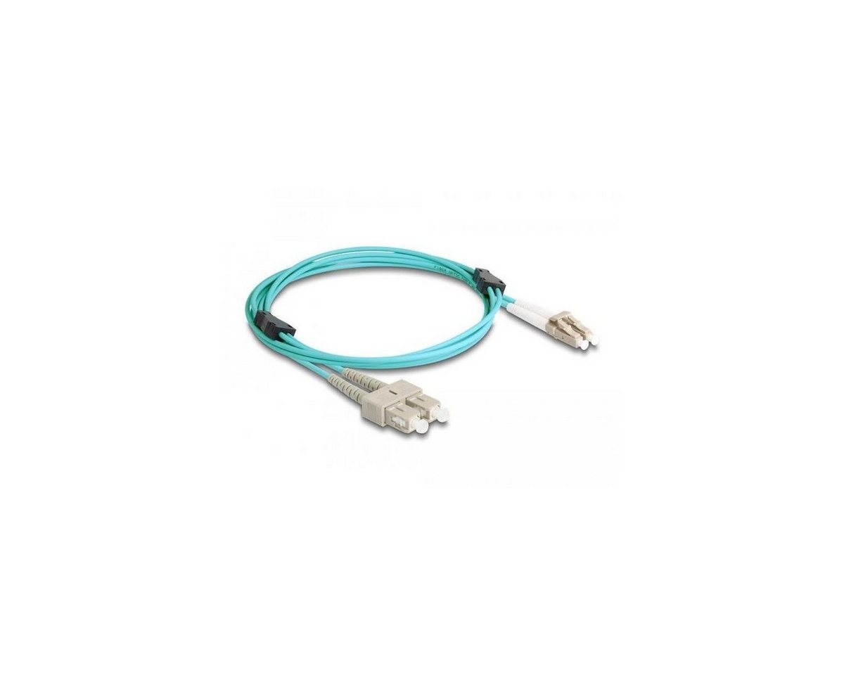 Delock Delock LWL Kabel mit Metallarmierung LC Duplex zu SC... Glasfaserkabel, LC Duplex, (200,00 cm) von Delock