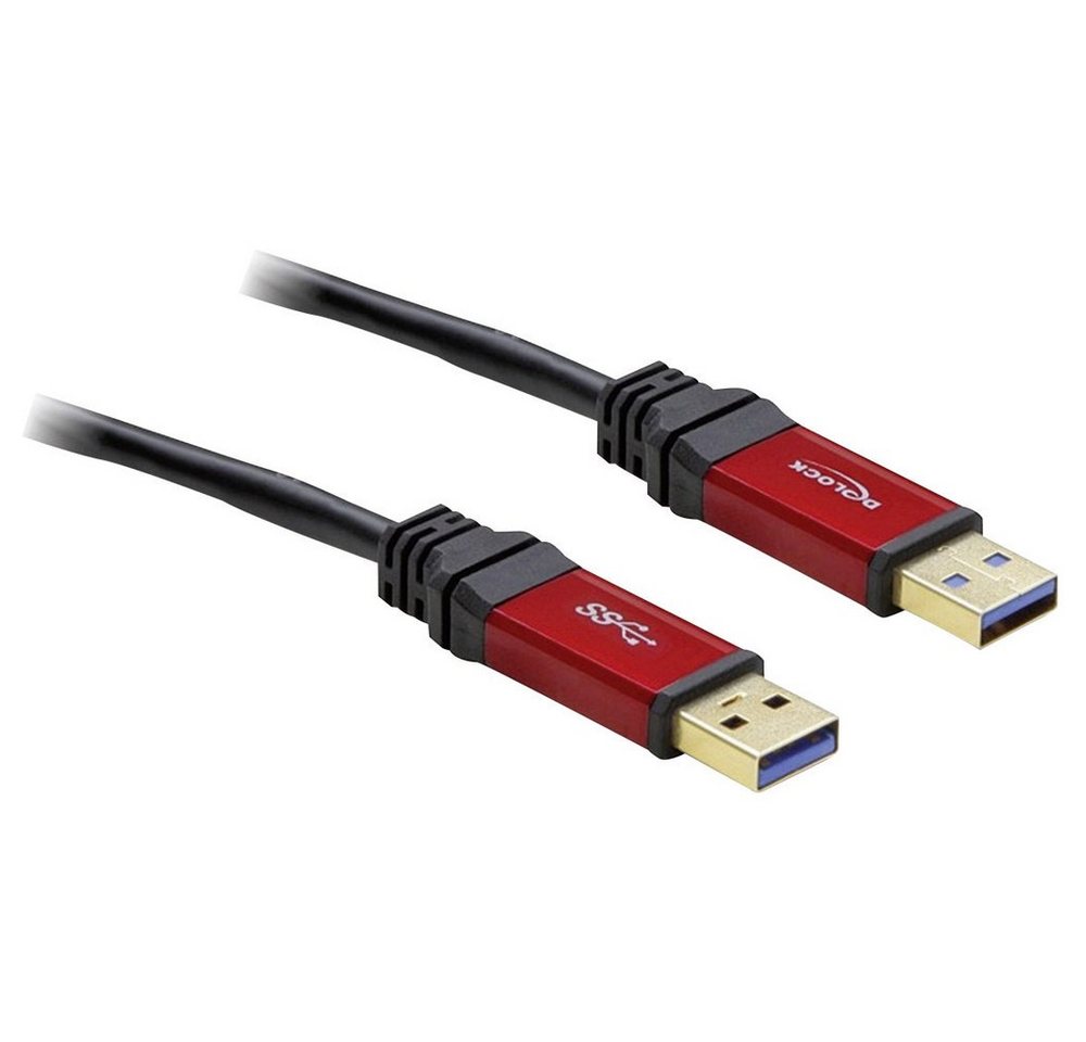Delock Delock USB-Kabel USB 3.2 Gen1 (USB 3.0 / USB 3.1 Gen1) USB-A Stecker, USB-Kabel, (200.00 cm) von Delock