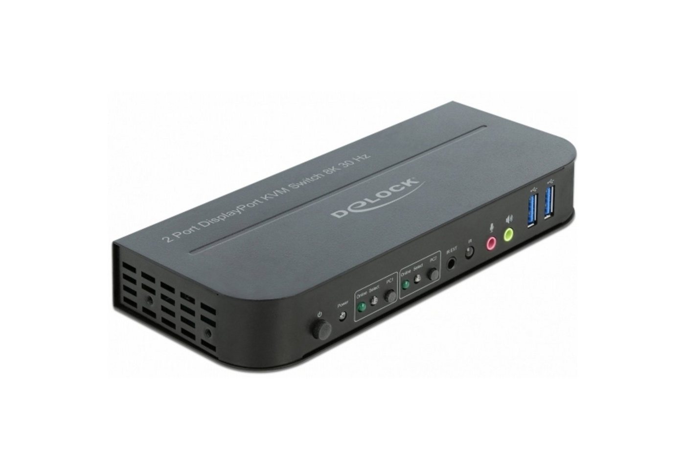 Delock VGA-Switch DeLOCK DisplayPort 1.4 KVM Switch 8K 30 Hz mit USB Delock VGA-Switch DeLOCK DisplayPort 1.4 KVM Switch 8K 30 Hz mit USB von Delock