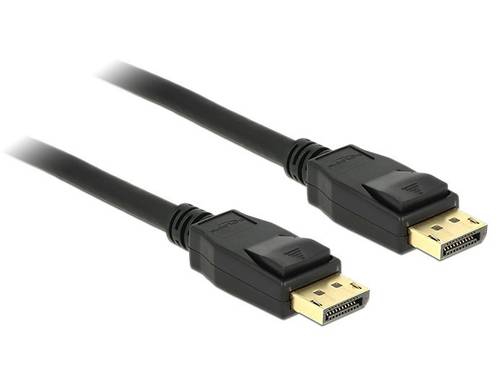 Delock DisplayPort Anschlusskabel DisplayPort Stecker, DisplayPort Stecker 5.00m Schwarz 83808 vergo Delock DisplayPort Anschlusskabel DisplayPort Stecker, DisplayPort Stecker 5.00m Schwarz 83808 vergo von Delock