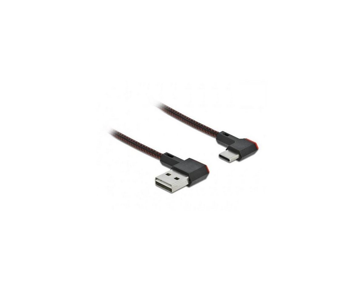 Delock EASY-USB 2.0 Kabel Typ-A Stecker zu USB Type-C™ Stecker, 1 m Computer-Kabel, USB, USB (100,00 cm) von Delock