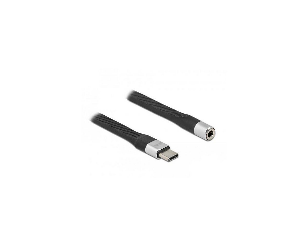 Delock FPC Flachbandkabel USB Type-C™ zu Klinkenbuchse 10 cm Computer-Kabel, Klinkenstecker/-buchse 3.5mm, Klinke von Delock