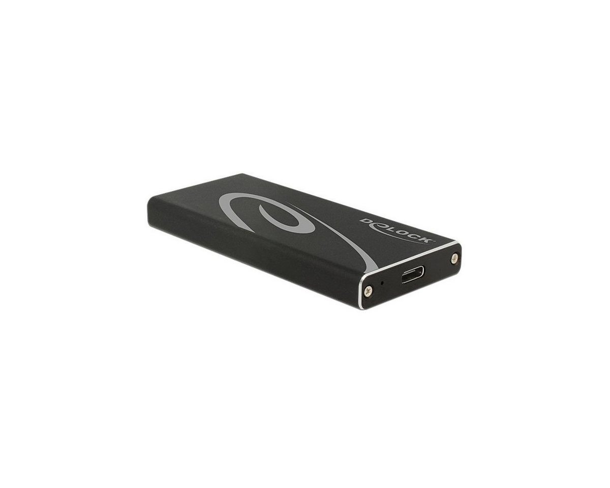 Delock Festplatten-Gehäuse 42572 - Externes Gehäuse M.2 SSD 42 mm > SuperSpeed USB... von Delock