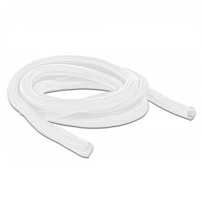 Delock Geflechtschlauch selbstschließend 2 m x 13 mm weiß von Delock