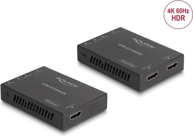 Delock HDMI Extender Setüber Cat.6 Kabel 4K 60 Hz 50 m (65955) von Delock