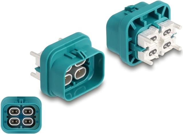 Delock HDMTD quad Stecker für PCB Schutzart IP67 IP69K (90329) von Delock