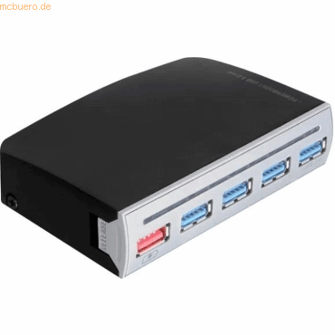 Delock HUB USB3.0 4 Port extern, 1 Port USB Strom intern / extern von Delock