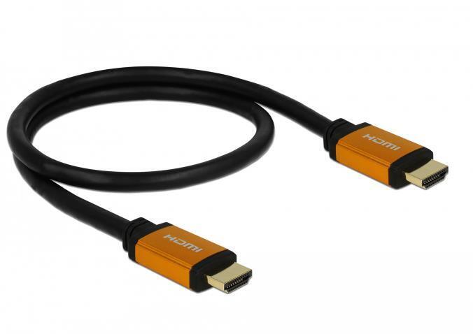 Delock High Speed HDMI Kabel 48 Gbps 8K 60 Hz 0,5 m von Delock