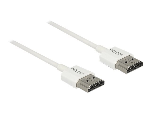 Delock High Speed HDMI with Ethernet - HDMI mit Ethernetkabel 0,25 von Delock