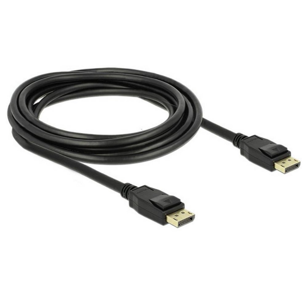 Delock Kabel DisplayPort 1.2 Stecker - DisplayPort HDMI-Kabel, vergoldete Steckkontakte von Delock