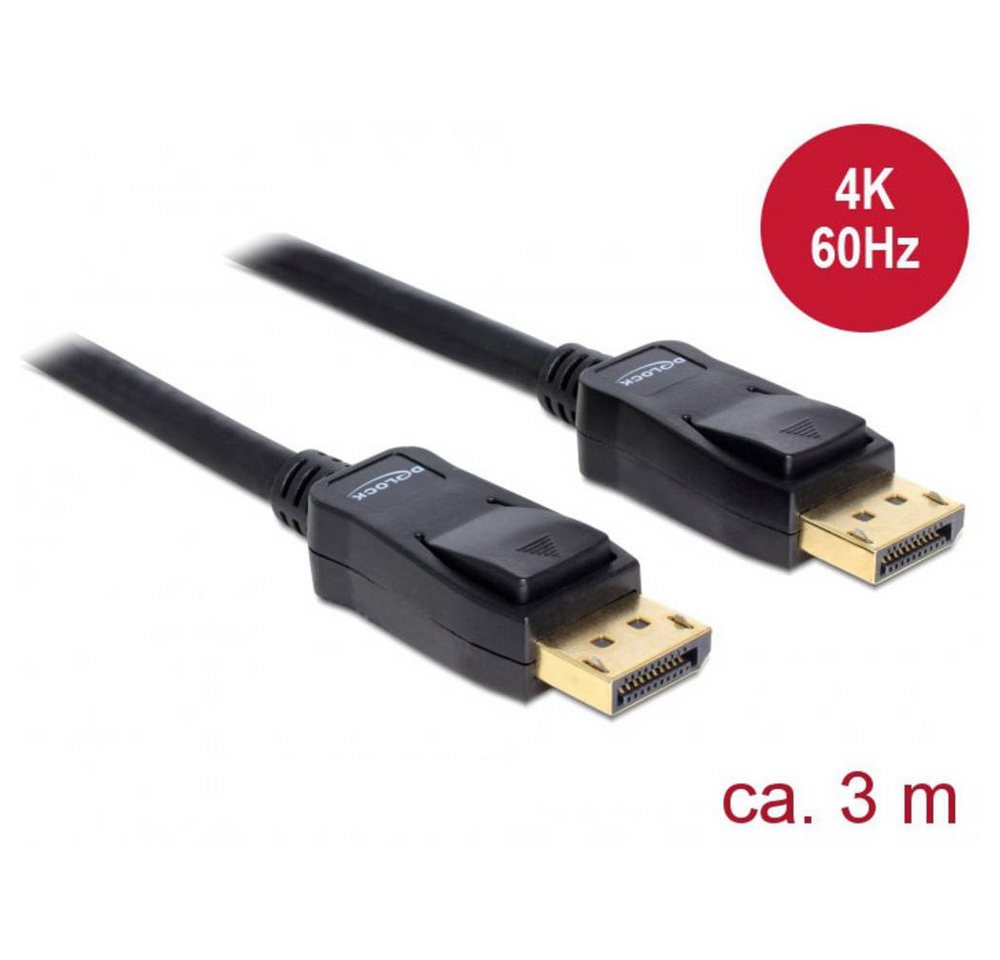 Delock Kabel DisplayPort 1.2 Stecker - DisplayPort HDMI-Kabel von Delock
