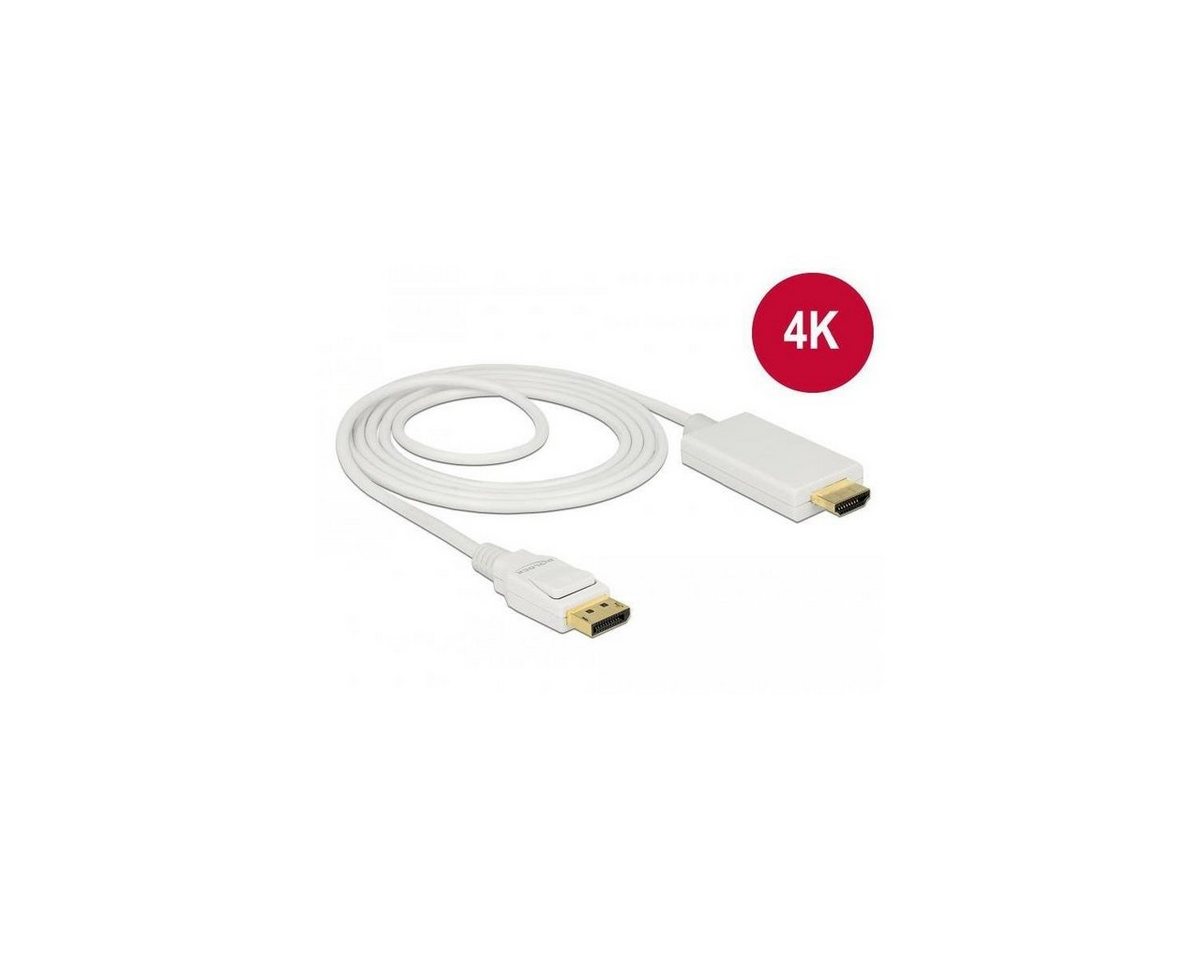 Delock Kabel DisplayPort 1.2 Stecker > HDMI-A Stecker Passiv 4K... Computer-Kabel, Display Port, DisplayPort (200,00 cm) von Delock