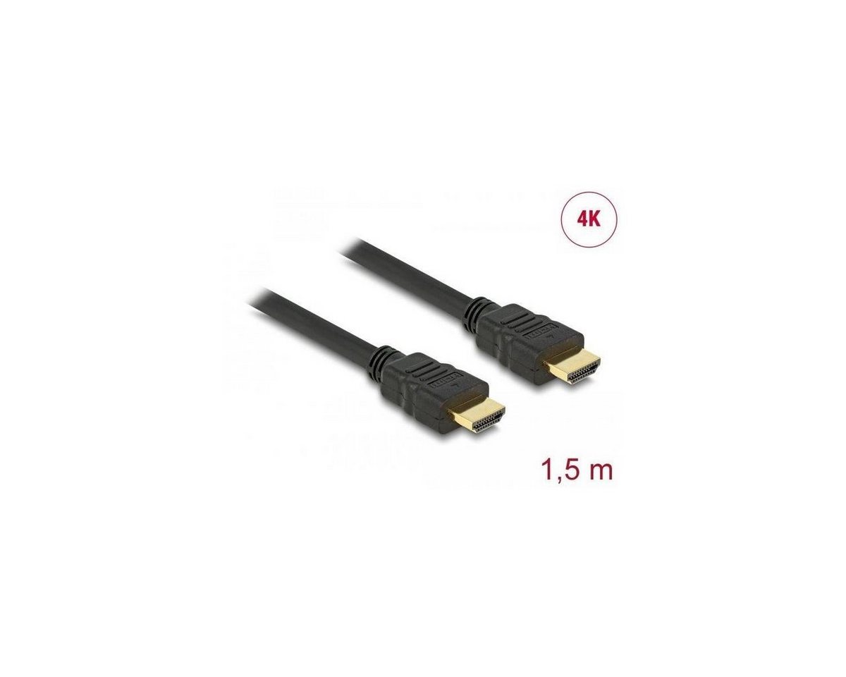 Delock Kabel High Speed HDMI mit Ethernet – HDMI A Stecker >... Computer-Kabel, HDMI-A, HDMI (150,00 cm) von Delock