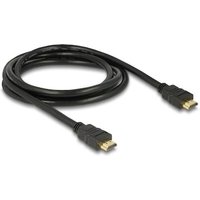 Delock Kabel High Speed HDMI mit Ethernet – HDMI A Stecker  HDMI Stecker 4K 2m von Delock