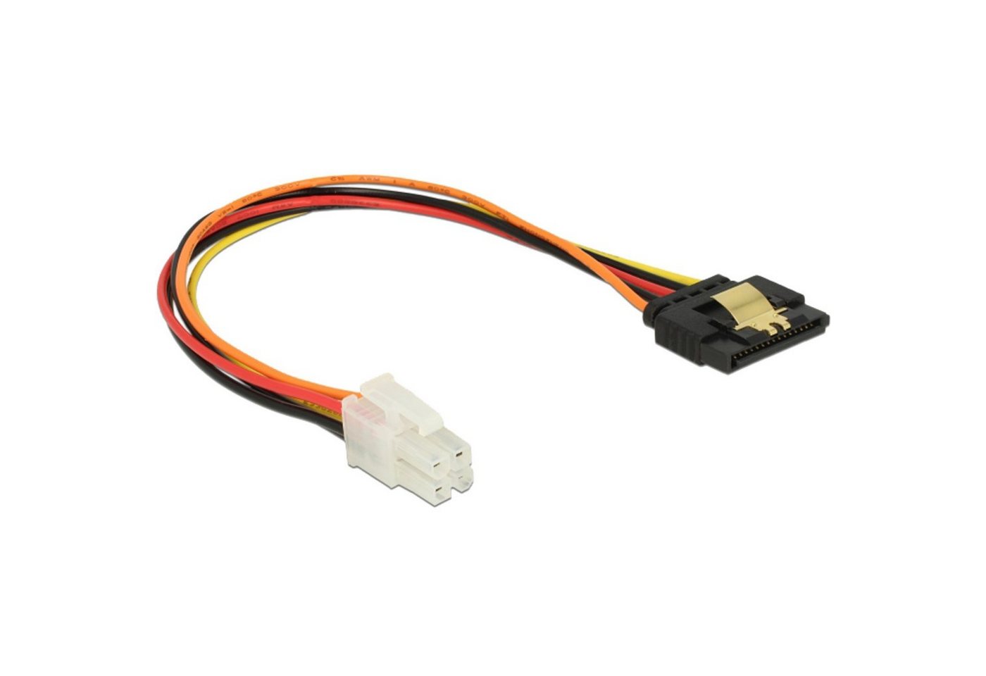 Delock DeLOCK Kabel P4 4 Pin (Stecker) > SATA 15 Pin Computer-Kabel von Delock