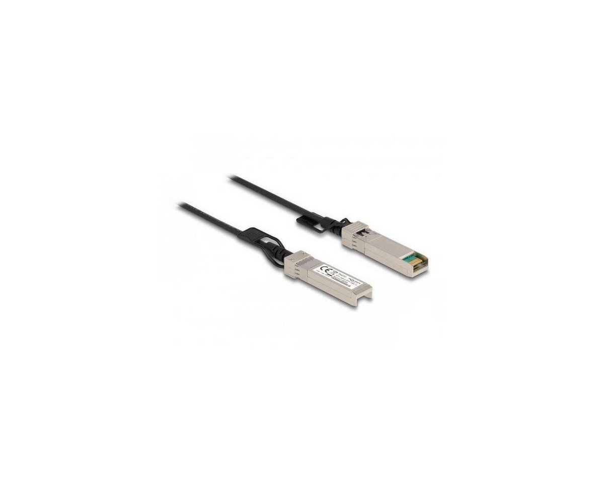 Delock Kabel Twinax SFP+ Stecker zu SFP+ Stecker 1 m Glasfaserkabel, SFP+, (100,00 cm) von Delock