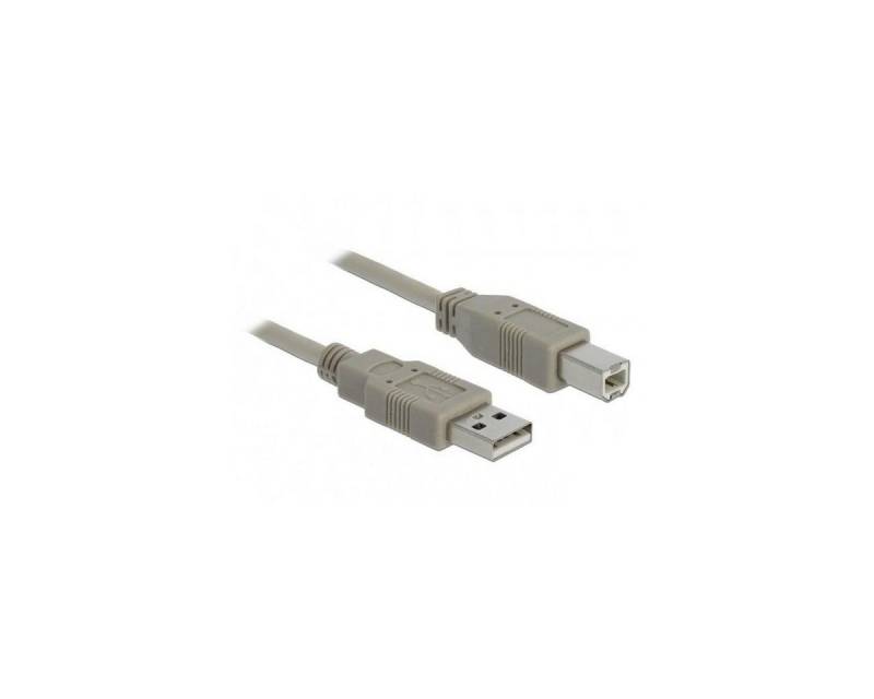 Delock Kabel USB 2.0 Typ-A Stecker > USB 2.0 Typ-B Stecker 3 m Computer-Kabel, USB, USB (300,00 cm) von Delock