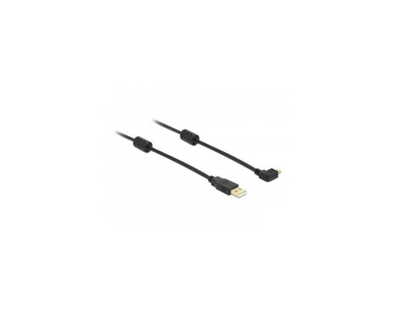 Delock Kabel USB-A Stecker > USB micro-B Stecker gewinkelt 270° Computer-Kabel, USB, USB (100,00 cm) von Delock