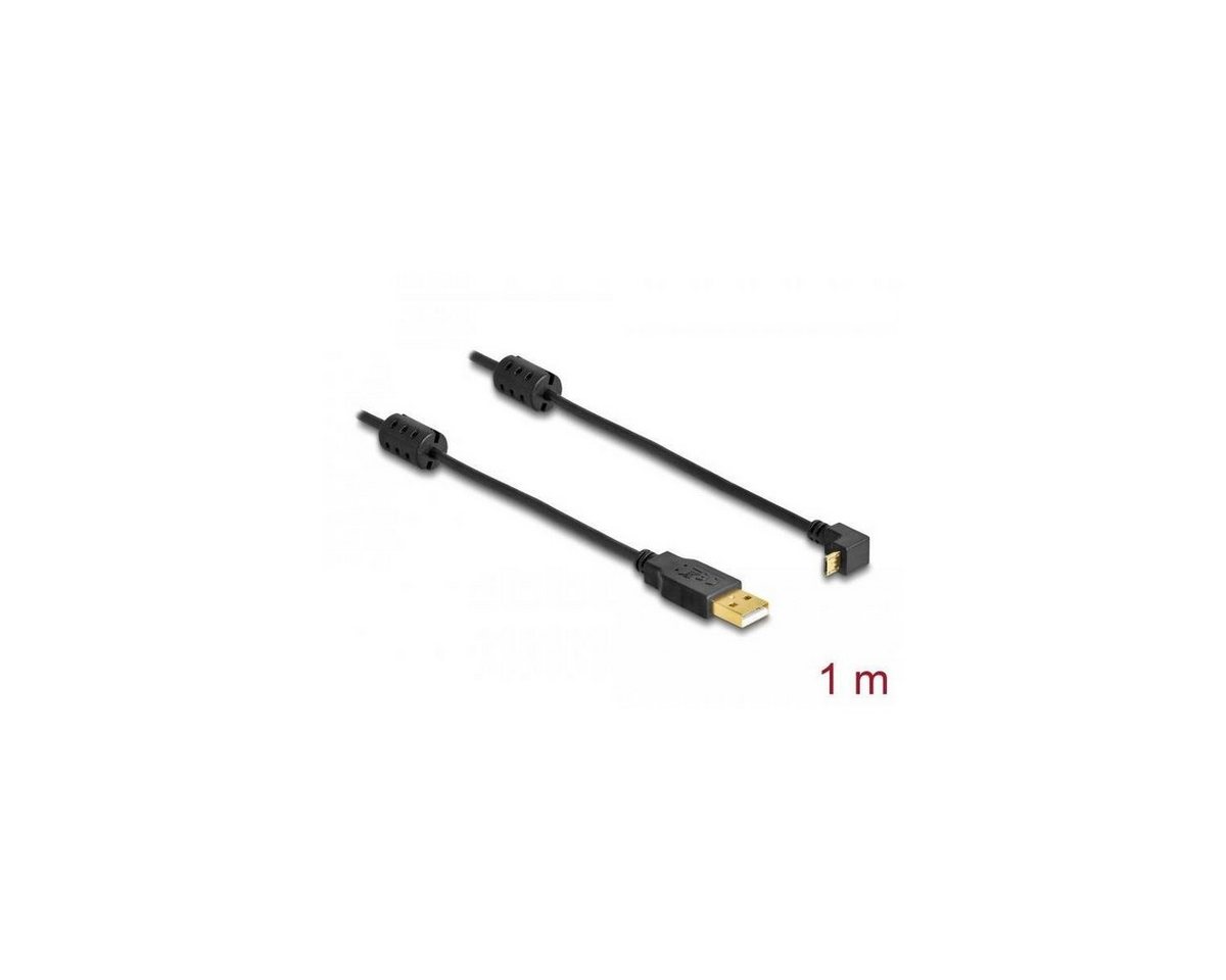 Delock Kabel USB-A Stecker > USB micro-B Stecker gewinkelt 90°... Computer-Kabel, USB, USB von Delock