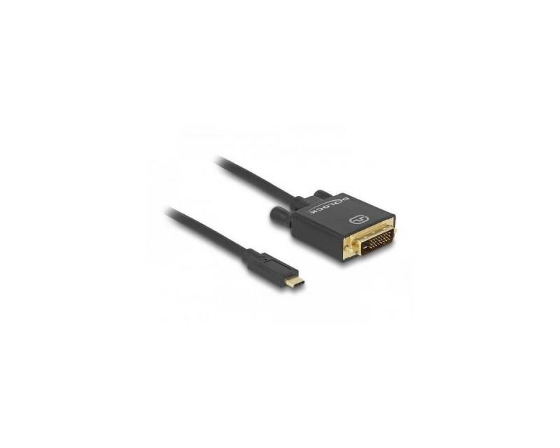Delock Kabel USB Type-C™ Stecker > DVI 24+1 Stecker (DP Alt... Computer-Kabel, DVI, USB von Delock