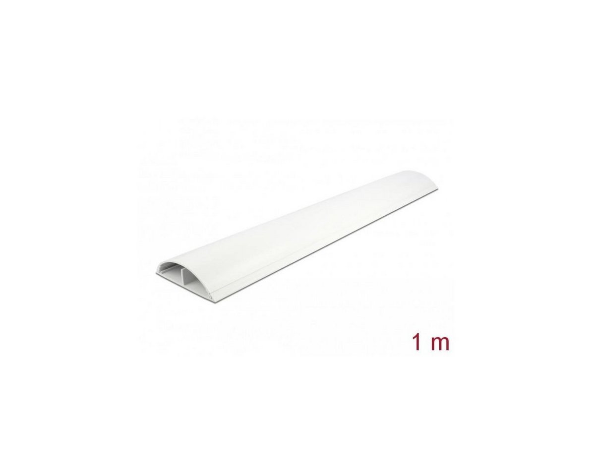 Delock Kabelkanal 20707 - Kabelkanal selbstklebend 89 x 21 mm - Länge 1 m weiß von Delock