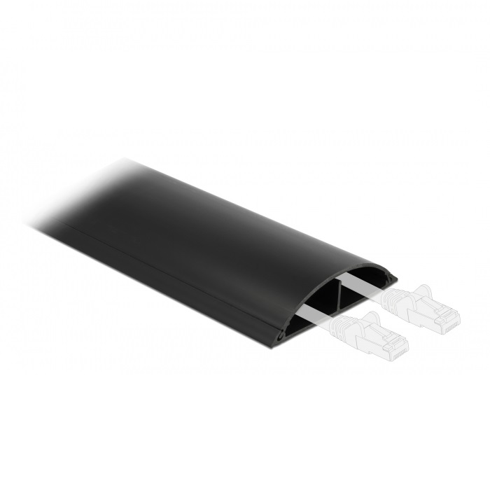 Delock Kabelkanal selbstklebend 89 x 21 mm - Länge 1 m schwarz Delock Kabelkanal selbstklebend 89 x 21 mm - Länge 1 m schwarz von Delock