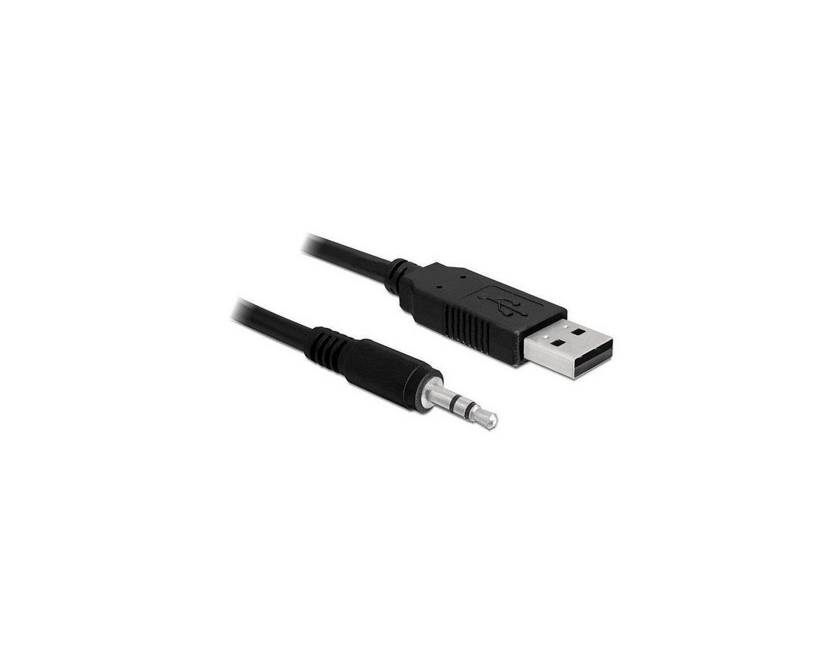 Delock Konverter USB 2.0 Stecker > TTL 3,5 mm Klinke 1,8 m (3,3 V) Computer-Kabel, USB, Klinke von Delock